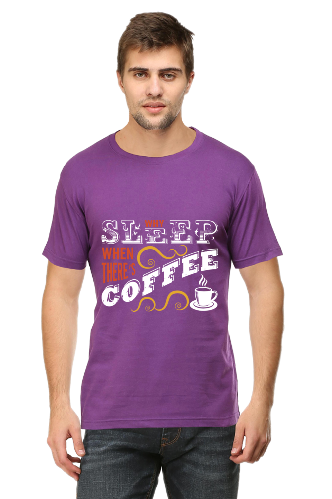 Male Classic Crew T-Shirt - Sleep Coffee