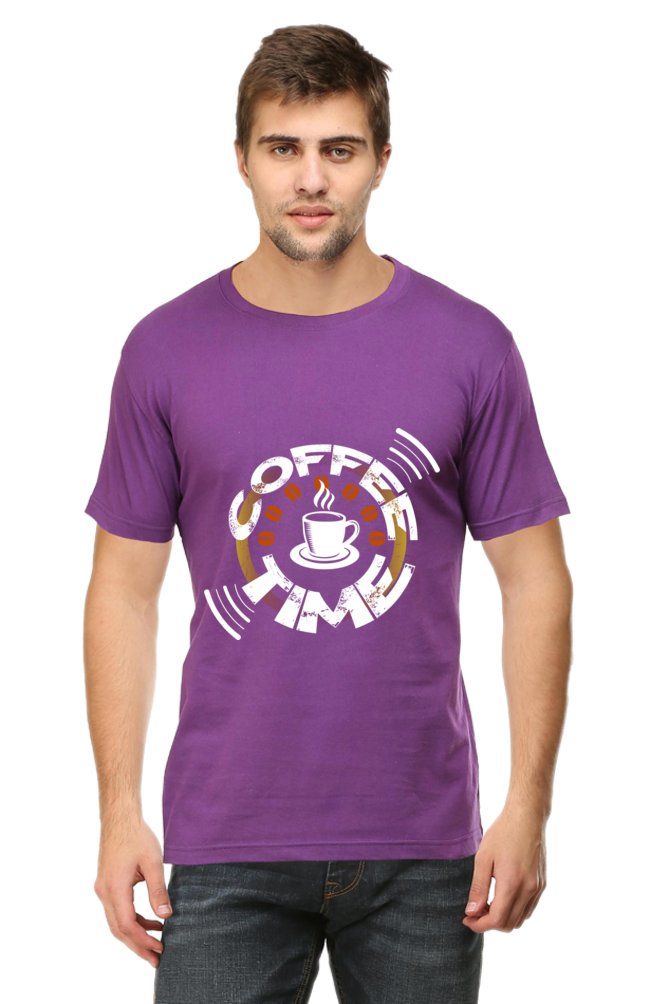 Male Classic Crew T-Shirt - Tm Coffee