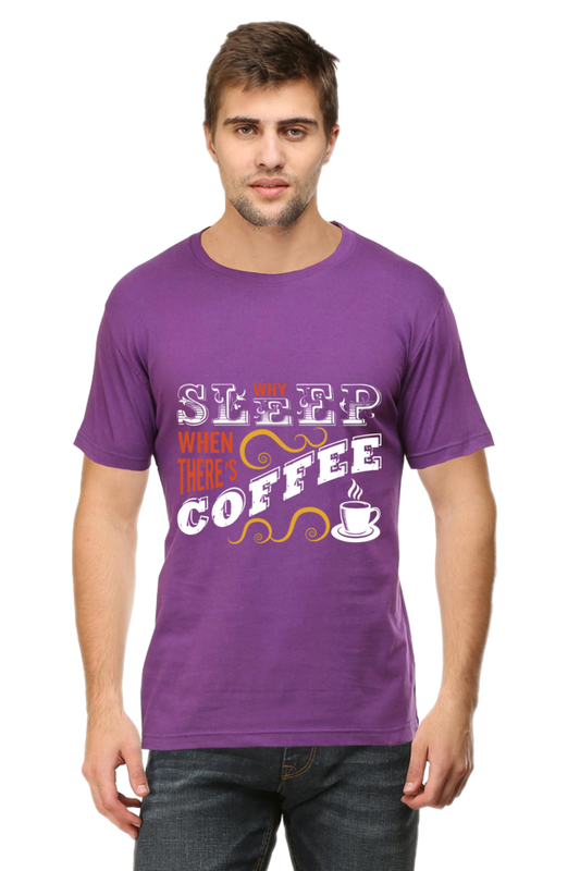 Male Classic Crew T-Shirt - Sleep Coffee