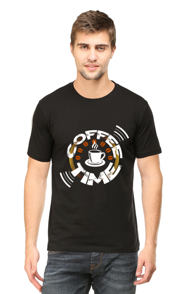 Coffee Time Men's Half Sleeve T-Shirt