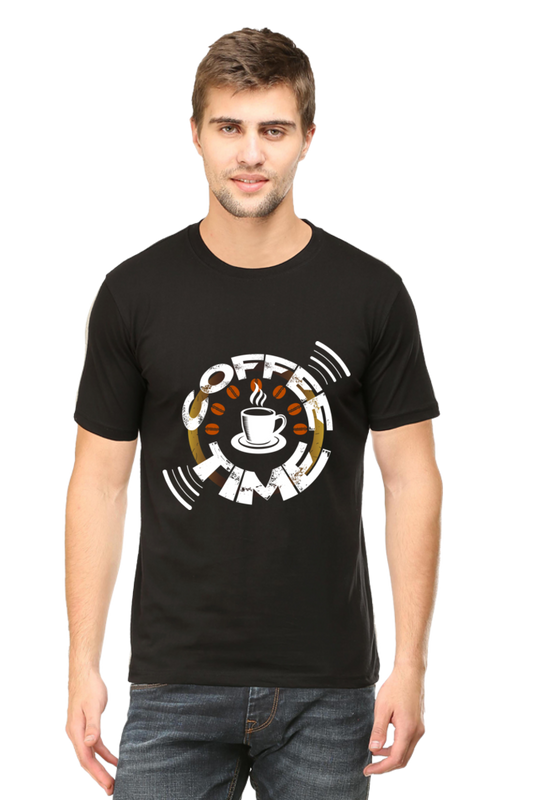 Coffee Time Men's Half Sleeve T-Shirt
