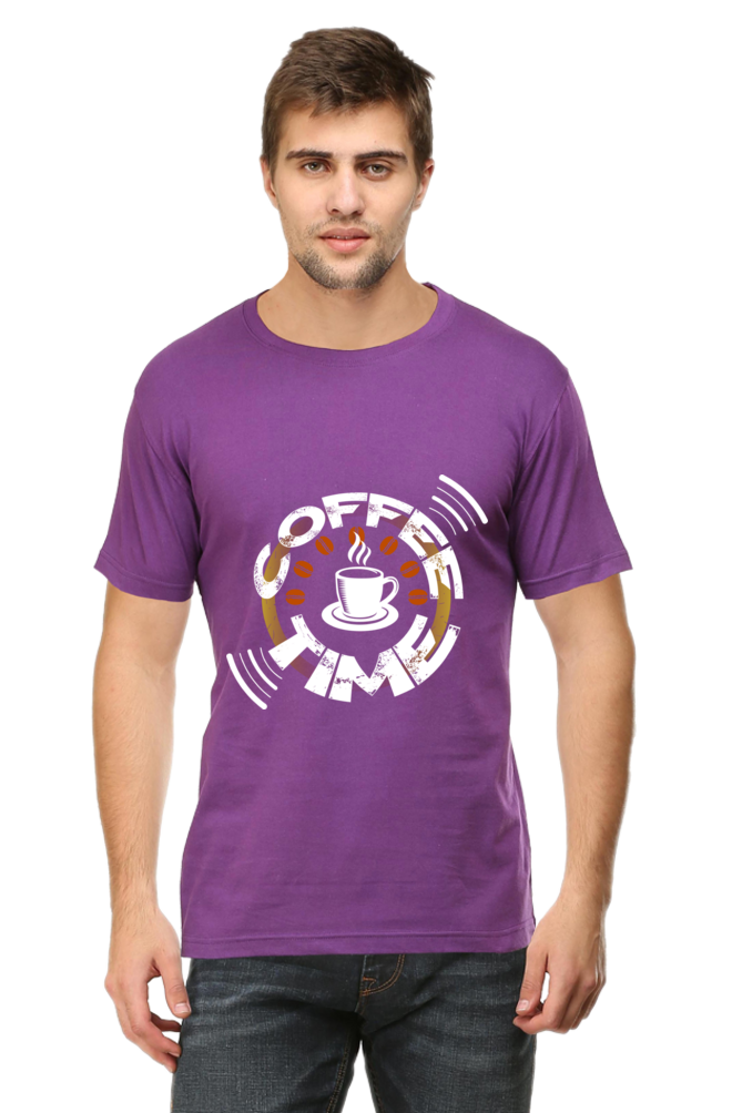 Coffee Time Men's Half Sleeve T-Shirt